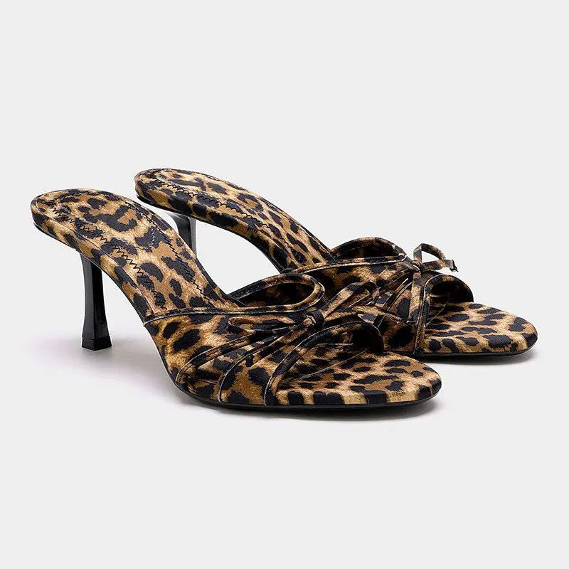 Chaussures Femme Talon Moyen Noir Panther