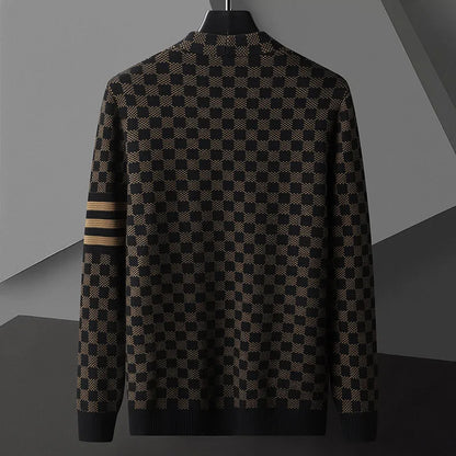 Cardigan Homme Hiver Chaud et Élégant
