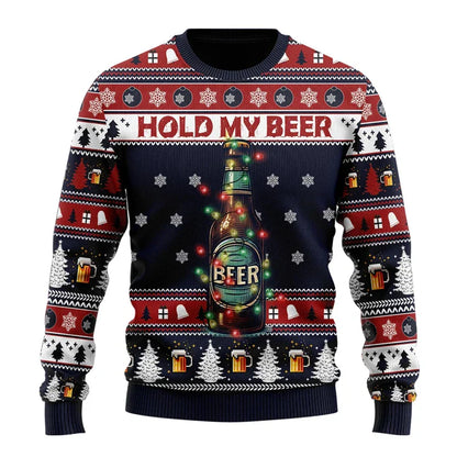 Pull de Noël Homme Drôle et Amusant pour Fête