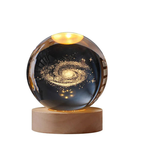 Lampe LED Cristal Lumineuse Décorative