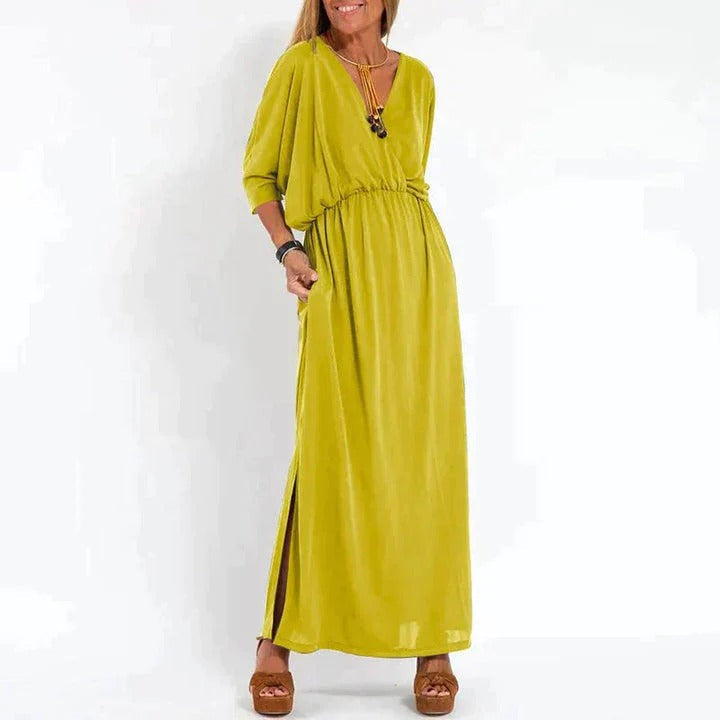 Robe Longue Femme Noir Élégante et Chic