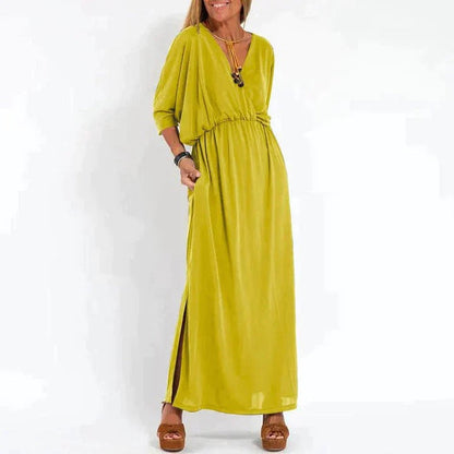 Robe Longue Femme Noir Élégante et Chic