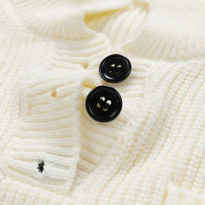Pull Homme Hiver en Laine avec Boutons