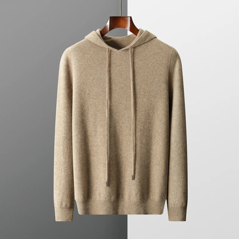 Sweat à capuche homme longues manches molletonné hiver - PanierRoyale