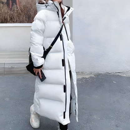 Doudoune Femme Hiver Longues Manches Élégante