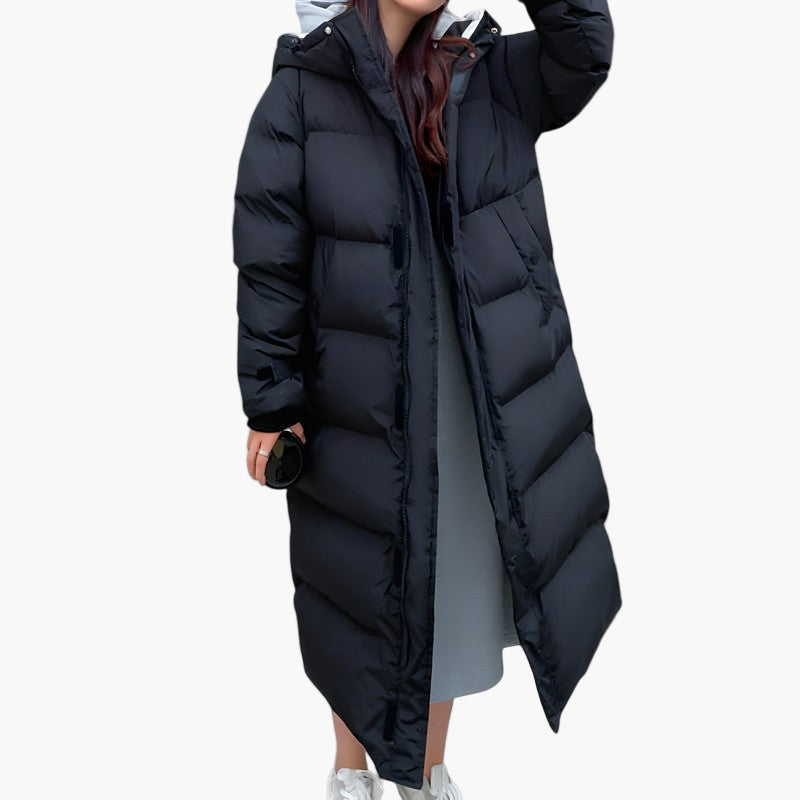 Manteau Hiver Femme Long Capuchon Douillet - BerlinGlamour