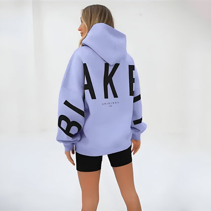 Sweat à Capuche Femme Grand Taille Confortable avec Poche
