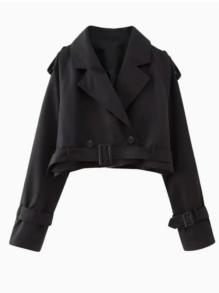 Veste Courte Cintrée Style Chic Rétro - vue 2
