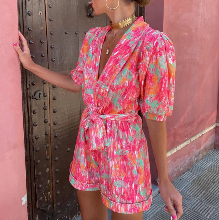 Robe Été Legère pour Femme - Imprimé Floral et Coloré - PanierRoyale