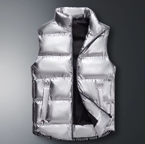 Gilet Thermique Homme Hiver Noir Sans Manches