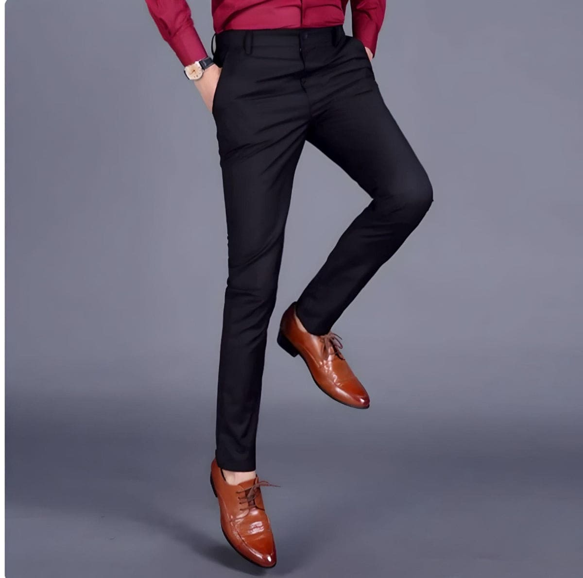 Pantalon Homme Élégant pour Bureau - BerlinGlamour