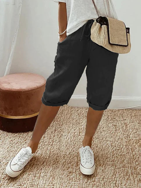 Pantalon Femme Taille Haute Confort et Léger