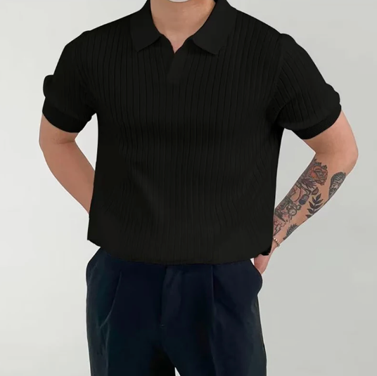 Polo Homme Coton Classique à Manches Courtes