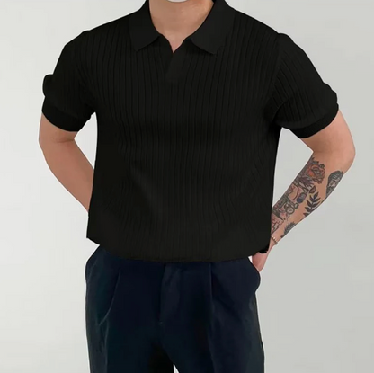 Polo Homme Coton Classique à Manches Courtes