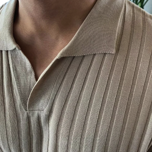 Polo Homme Coton Classique à Manches Courtes