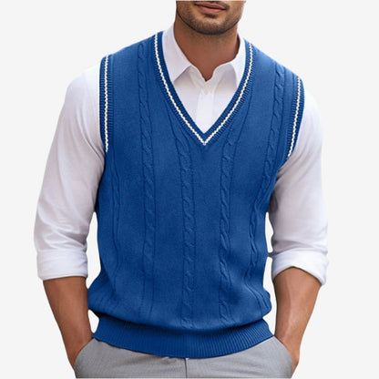 Pull Slim Fit Manches Courtes Homme