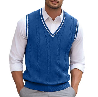 Pull Homme Col V Casual et Élégant