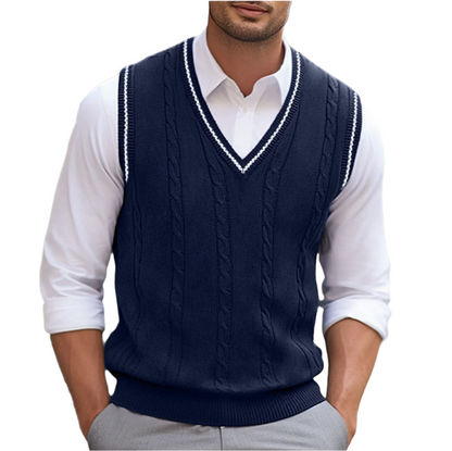 Pull Homme Col V Casual et Élégant