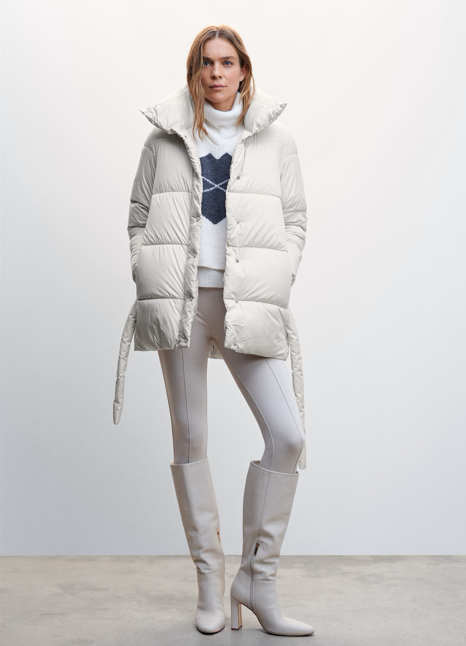 Doudoune Femme Longue et Élégante pour Hiver - PanierRoyale