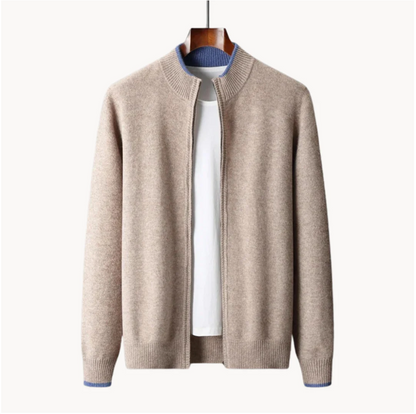 Pull Col Montant Fermeture Éclair Sport