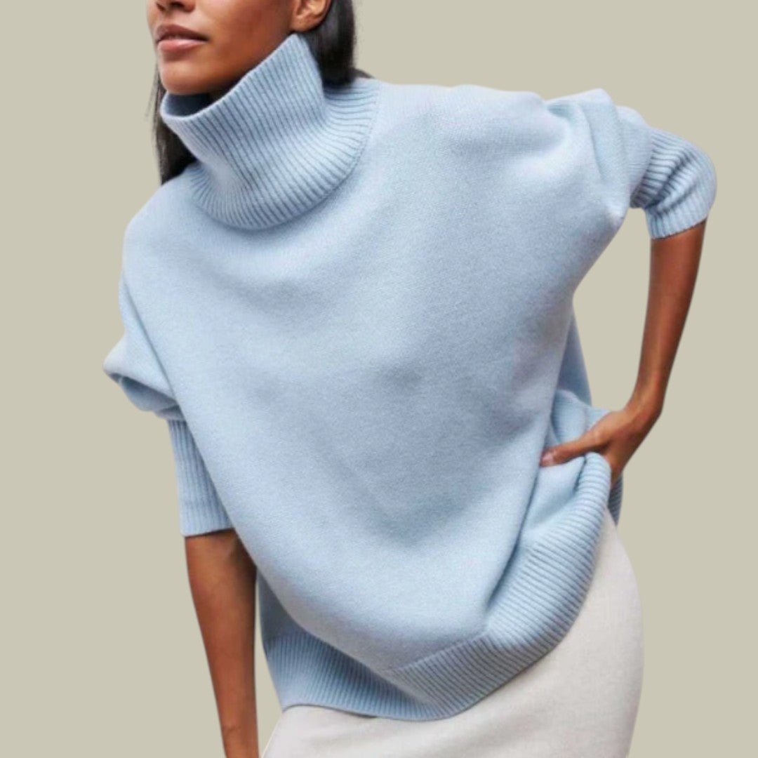 PullCol en V pour Femme, Très Doux et Confortable