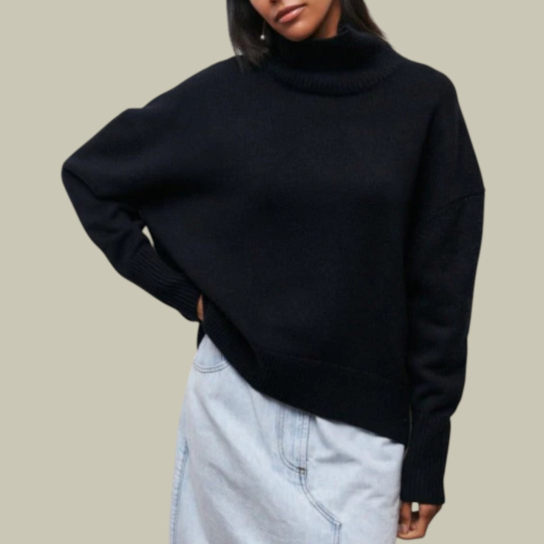 PullCol en V pour Femme, Très Doux et Confortable