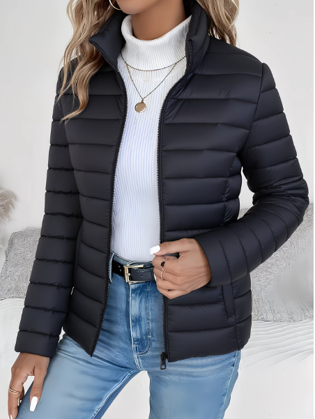 Veste Femme Matelassée Légère Coupe Printanière