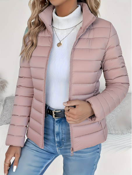 Veste Femme Matelassée Légère Coupe Printanière