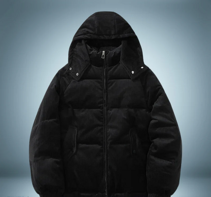 Doudoune femme hiver avec capuche et manches longues
