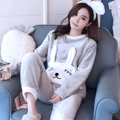 Pyjama Femme Confort et Doux pour Maison