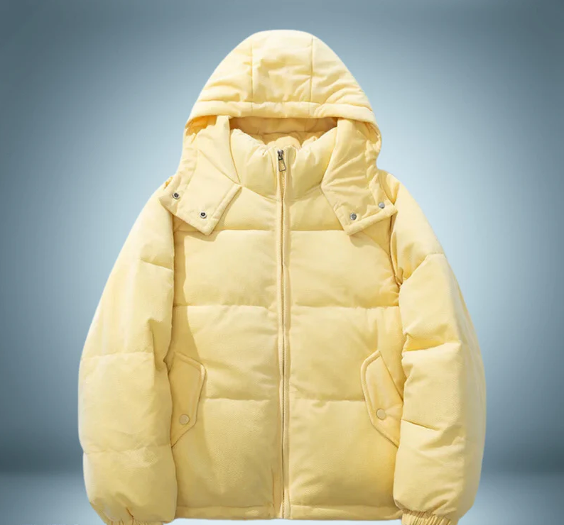Doudoune femme hiver avec capuche et manches longues