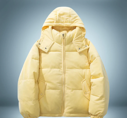 Doudoune femme hiver avec capuche et manches longues