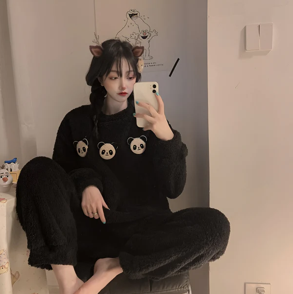 Pyjama Femme Confort et Doux pour Maison