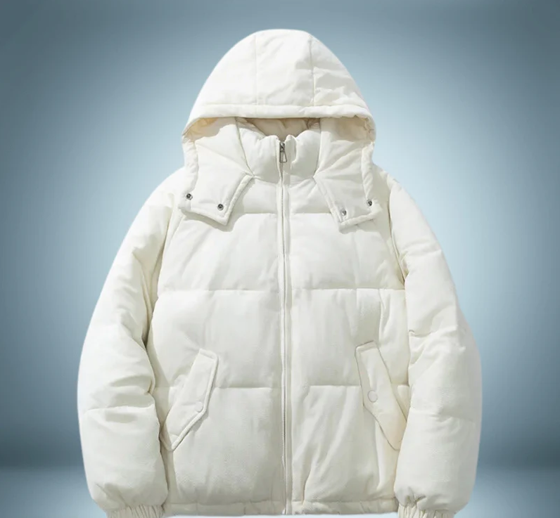 Doudoune femme hiver avec capuche et manches longues