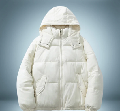 Doudoune femme hiver avec capuche et manches longues