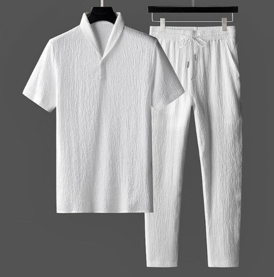 Costume Homme Chic avec Fermeture Éclair - PanierRoyale