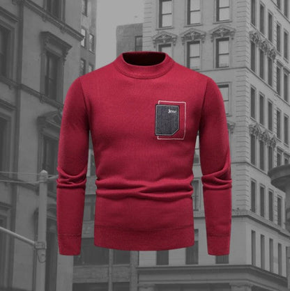 Pull Homme Classique Col Rond pour Tous les Jours