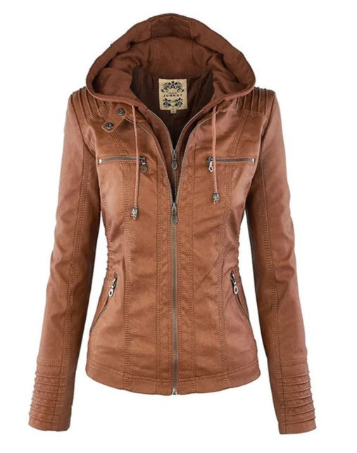 Blouson Court Femme Printemps Élégant