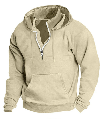 Sweat à capuche casual avec poches latérales