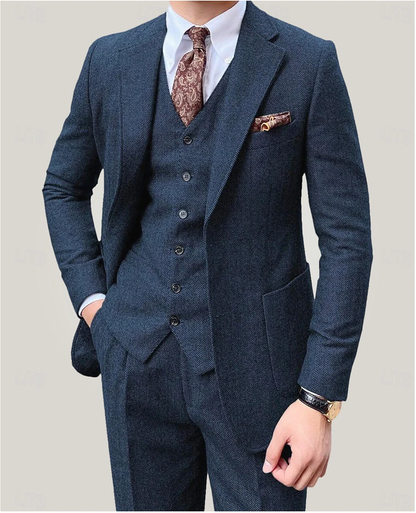 Costume Mariage Homme 3 Pièces Classique Élégant