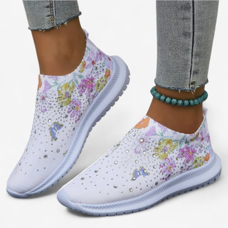Baskets Femme Mode Printemps Floral