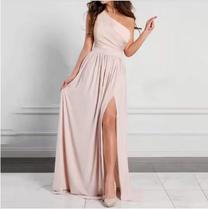 Robe Soirée Femme Longue à Fleurs Décolleté Profond