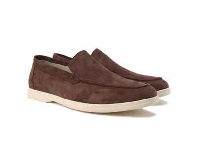 Mocassins Homme Mariage en Cuir Noir Élégant