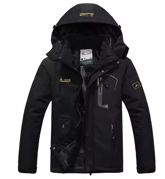 Veste de ski Homme Imperméable Coupe-vent avec Capuche Chaude - PanierRoyale