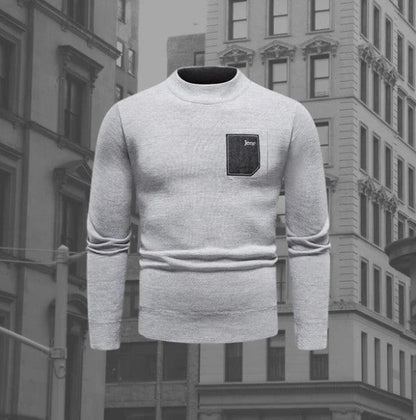 Pull Homme Classique Col Rond pour Tous les Jours