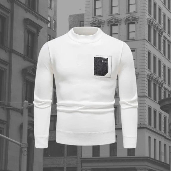 Pull Homme Classique Col Rond pour Tous les Jours - PanierRoyale