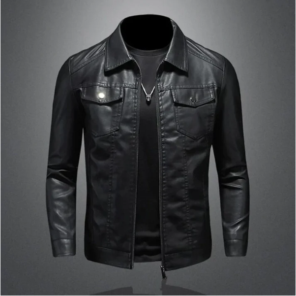 Veste Homme Courte Zippée Casual pour Tous les Jours - PanierRoyale