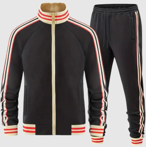 Survêtement Homme Rayé Sport Chic et Doux