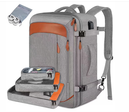 Sac de voyage avec poches multiples et compartiment chaussures