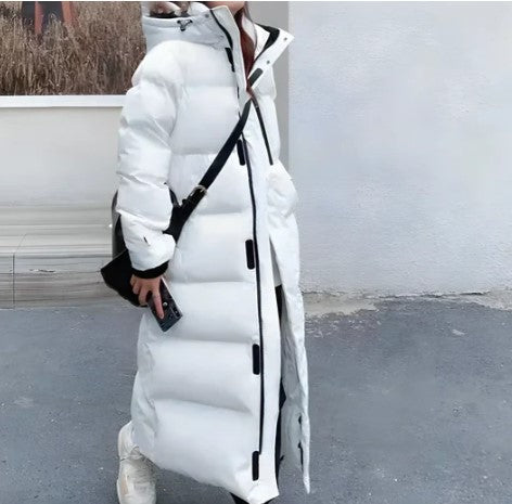 Doudoune Femme Hiver Blanc Névé Élégante